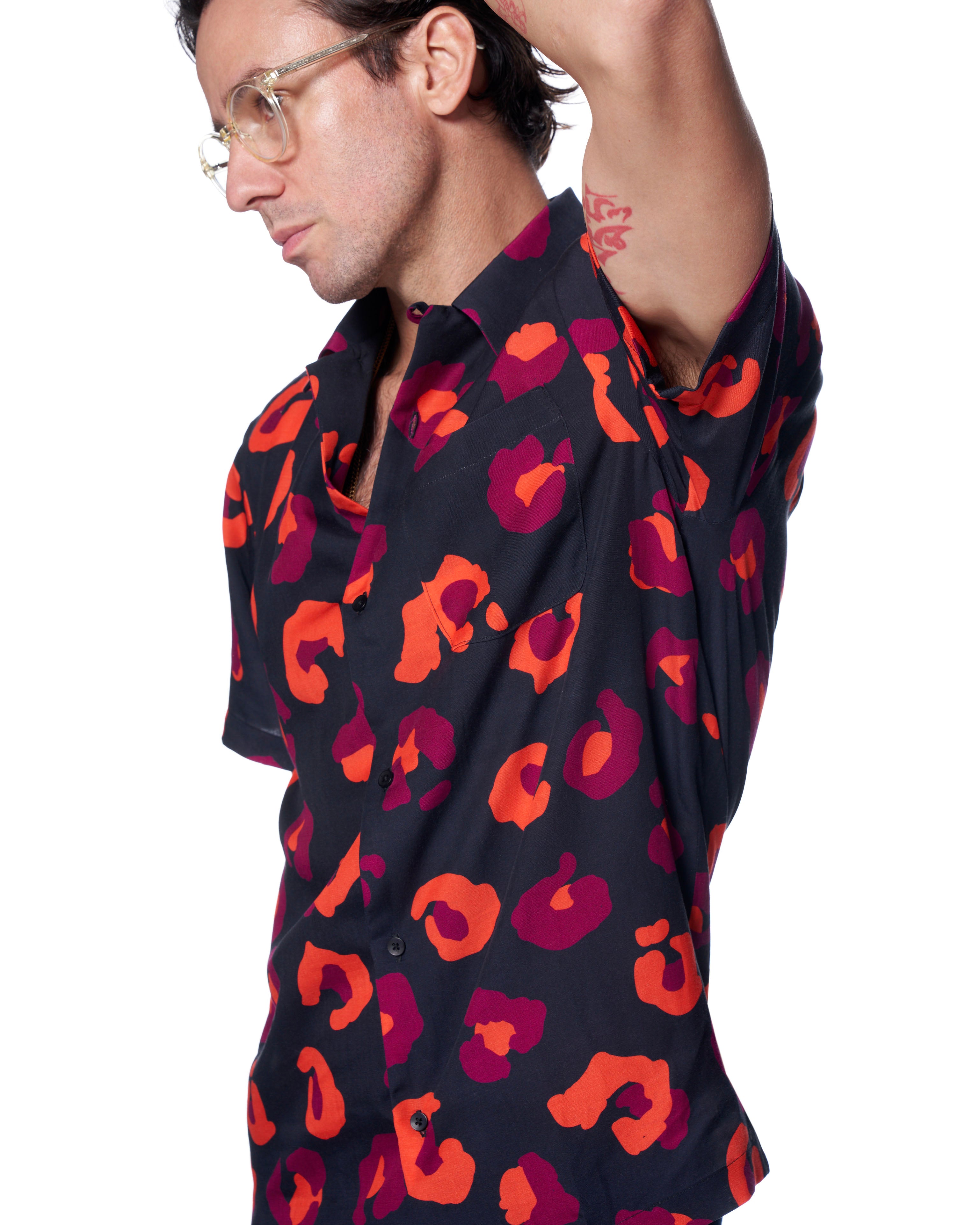 Daniel Camp Shirt | Peach Spot