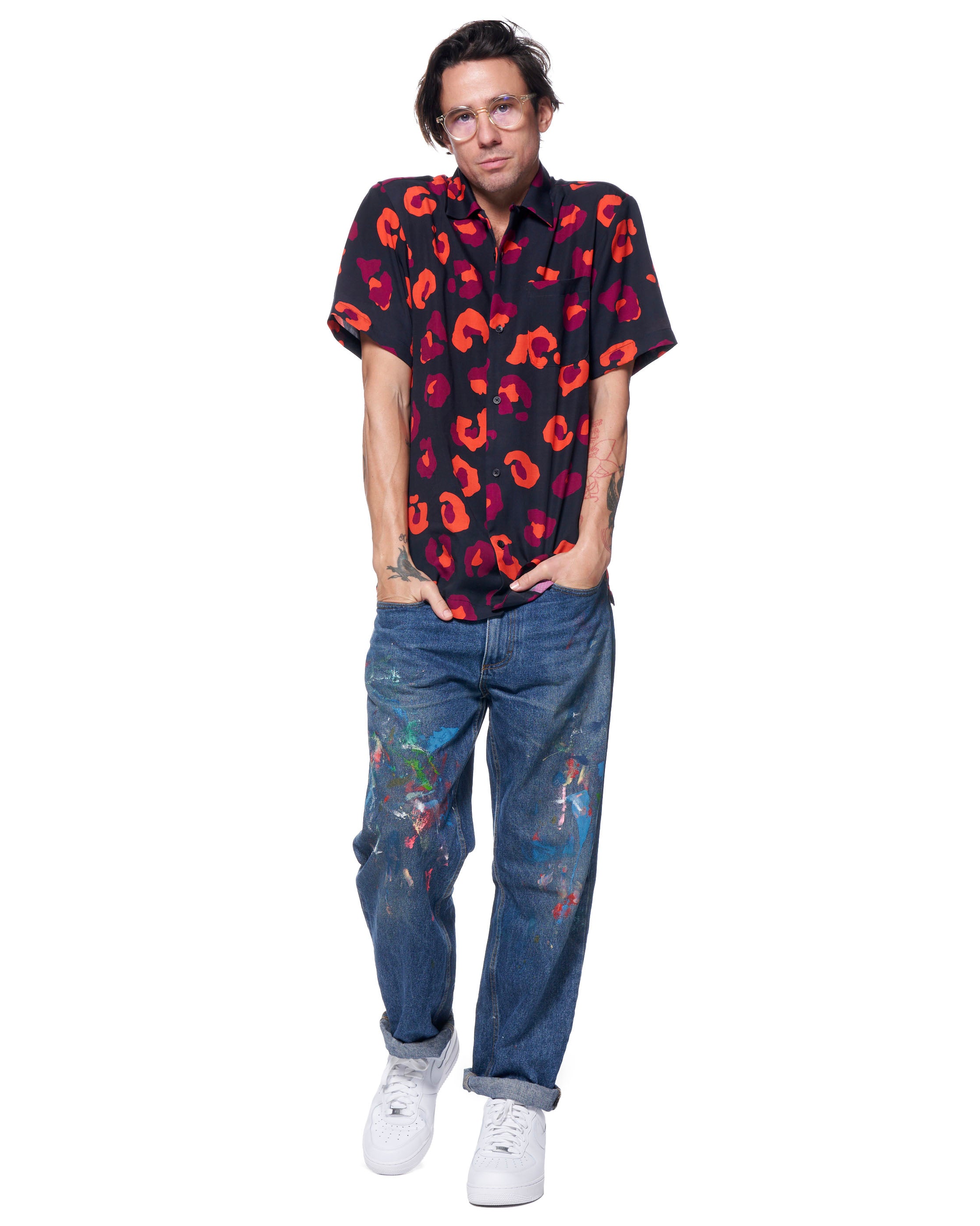 Daniel Camp Shirt | Peach Spot
