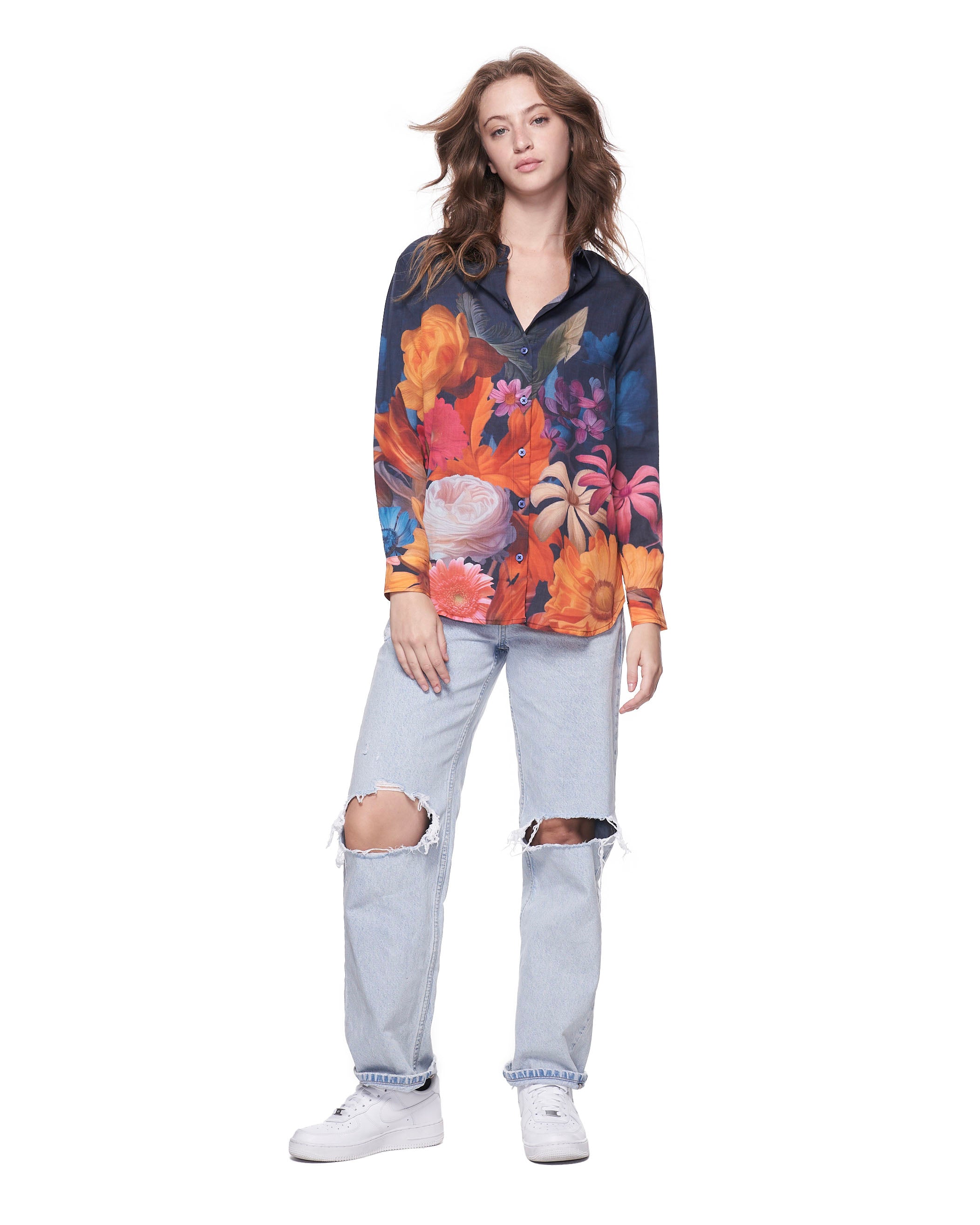 Zoe Shirt | Spring Bouquet