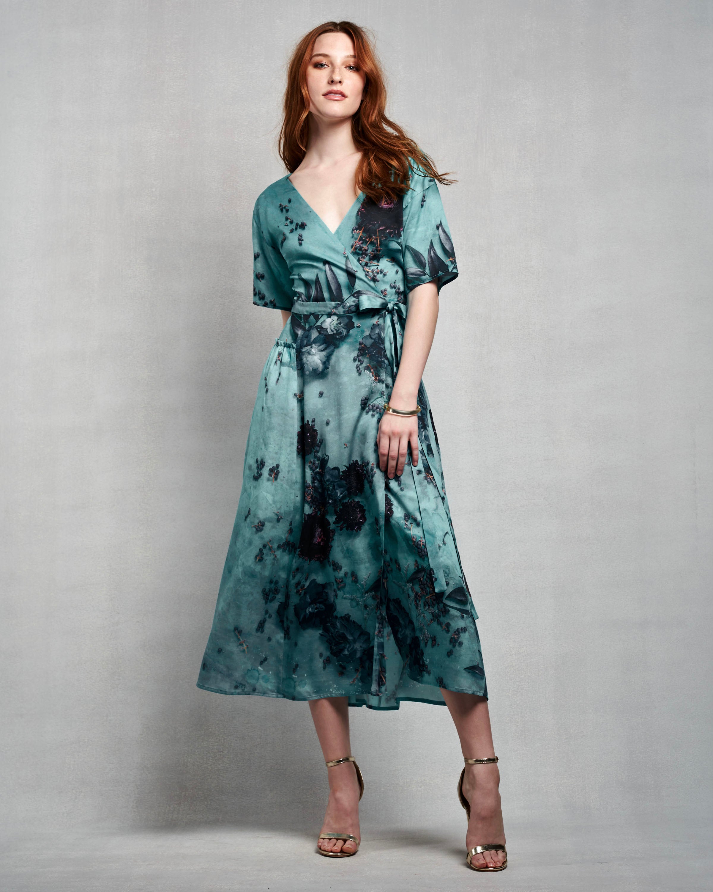 Andie Wrap Dress | Aqua Seeds