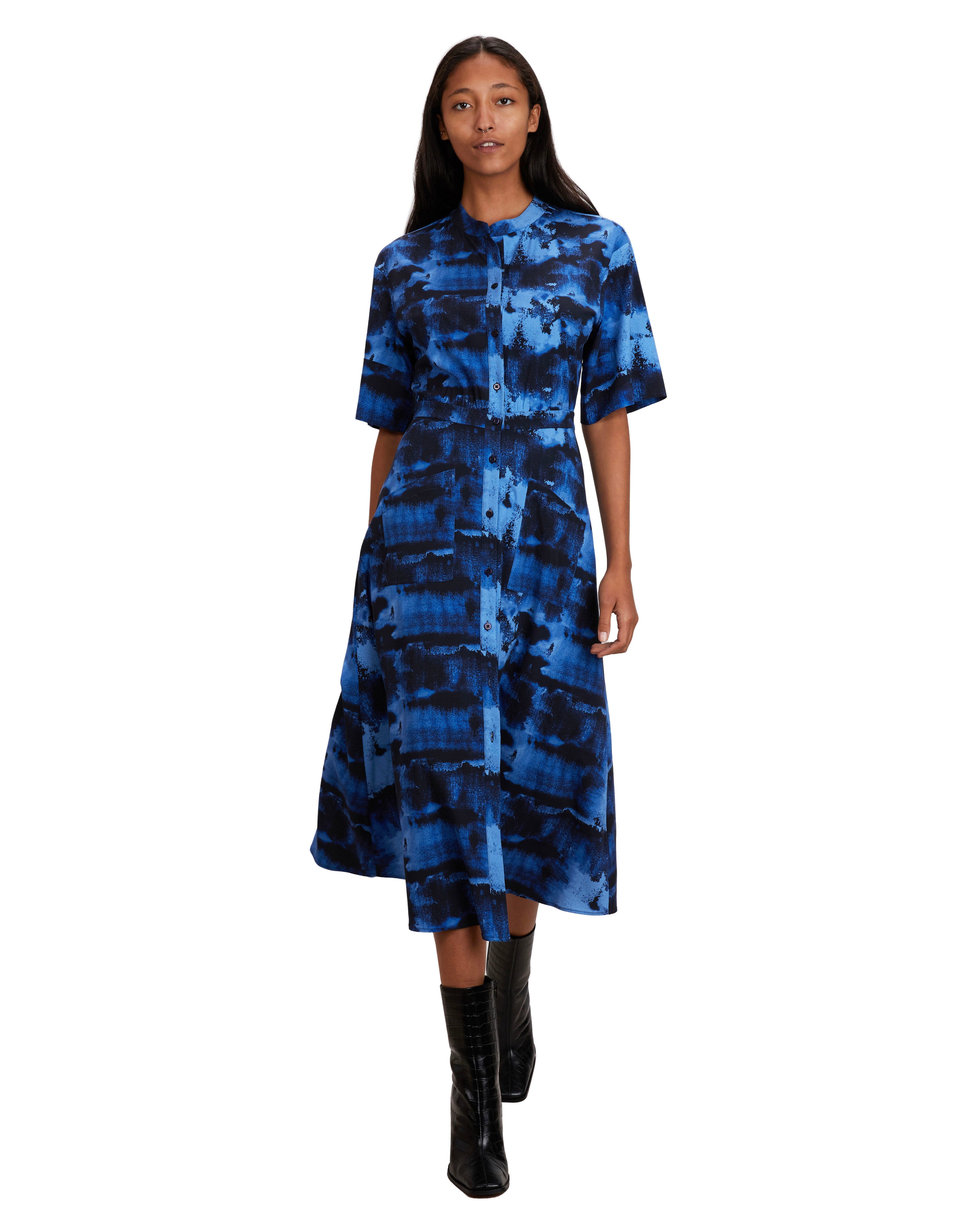 Cobie Shirtdress | Indigo Ink