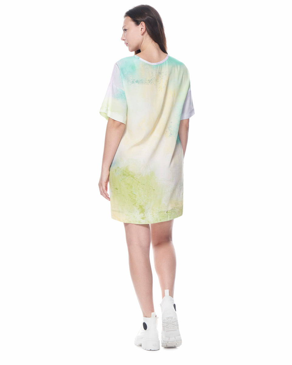 Maya Dress | Pastel Fog