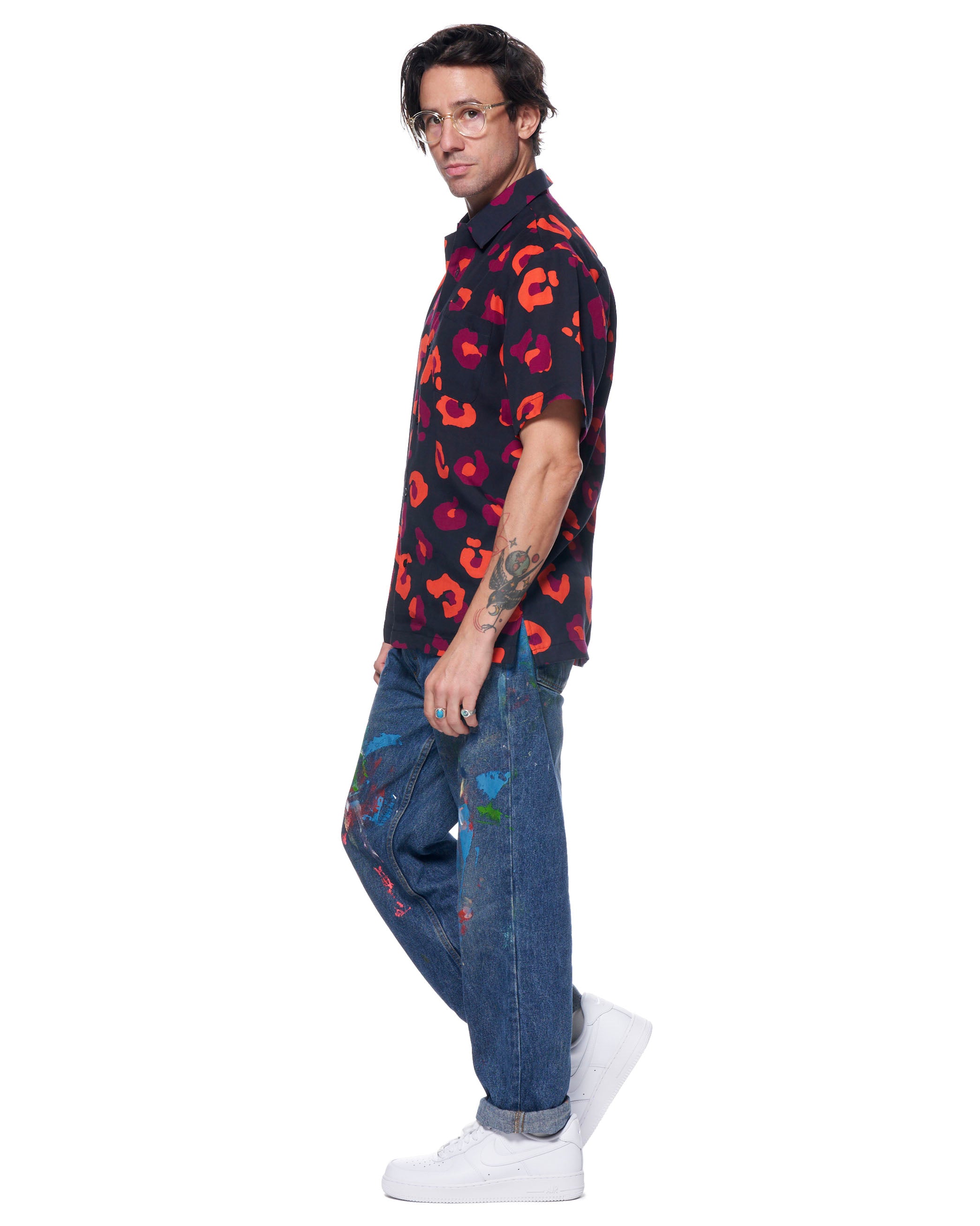 Daniel Camp Shirt | Peach Spot