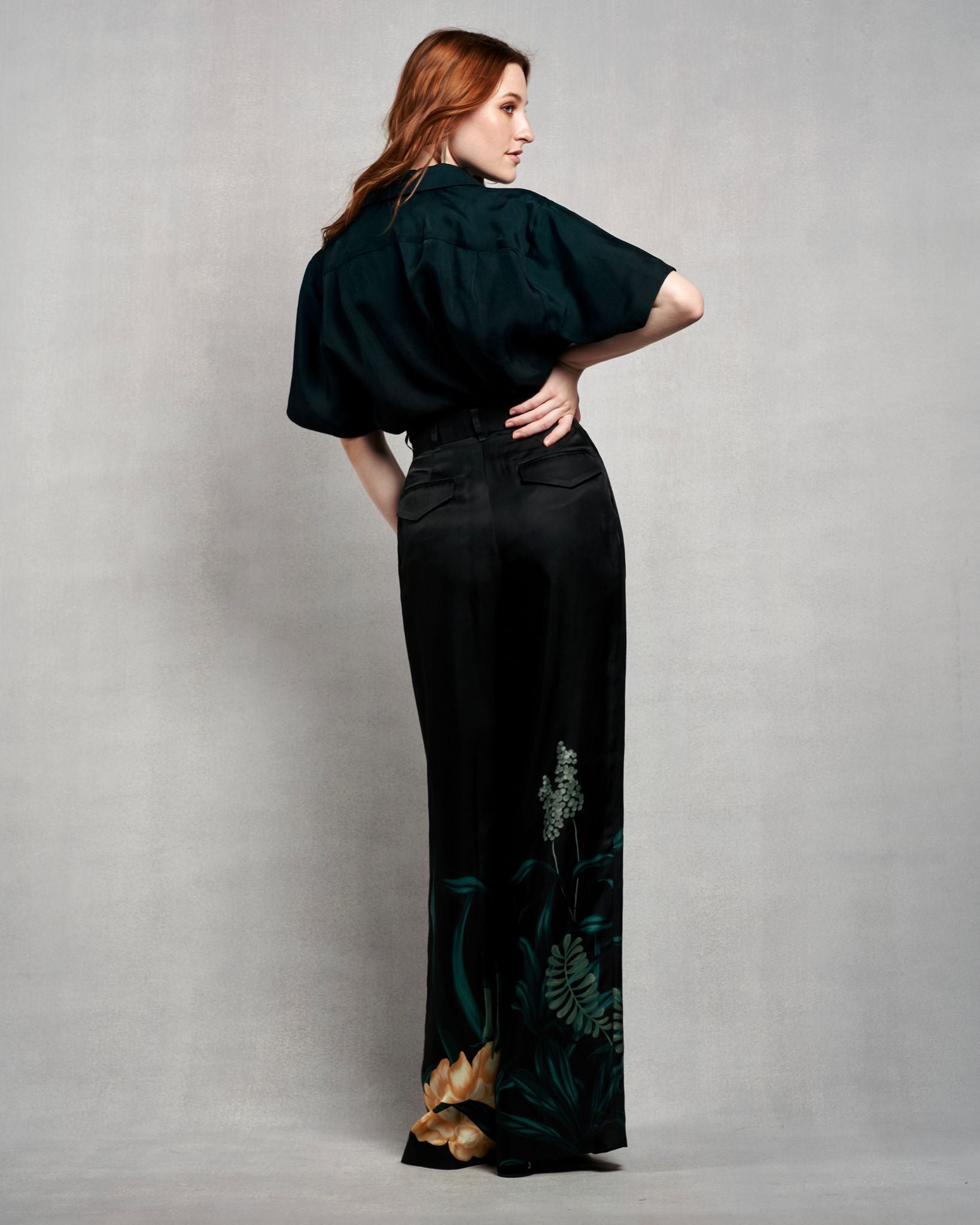 Leigh Trouser | Nighttime Garden