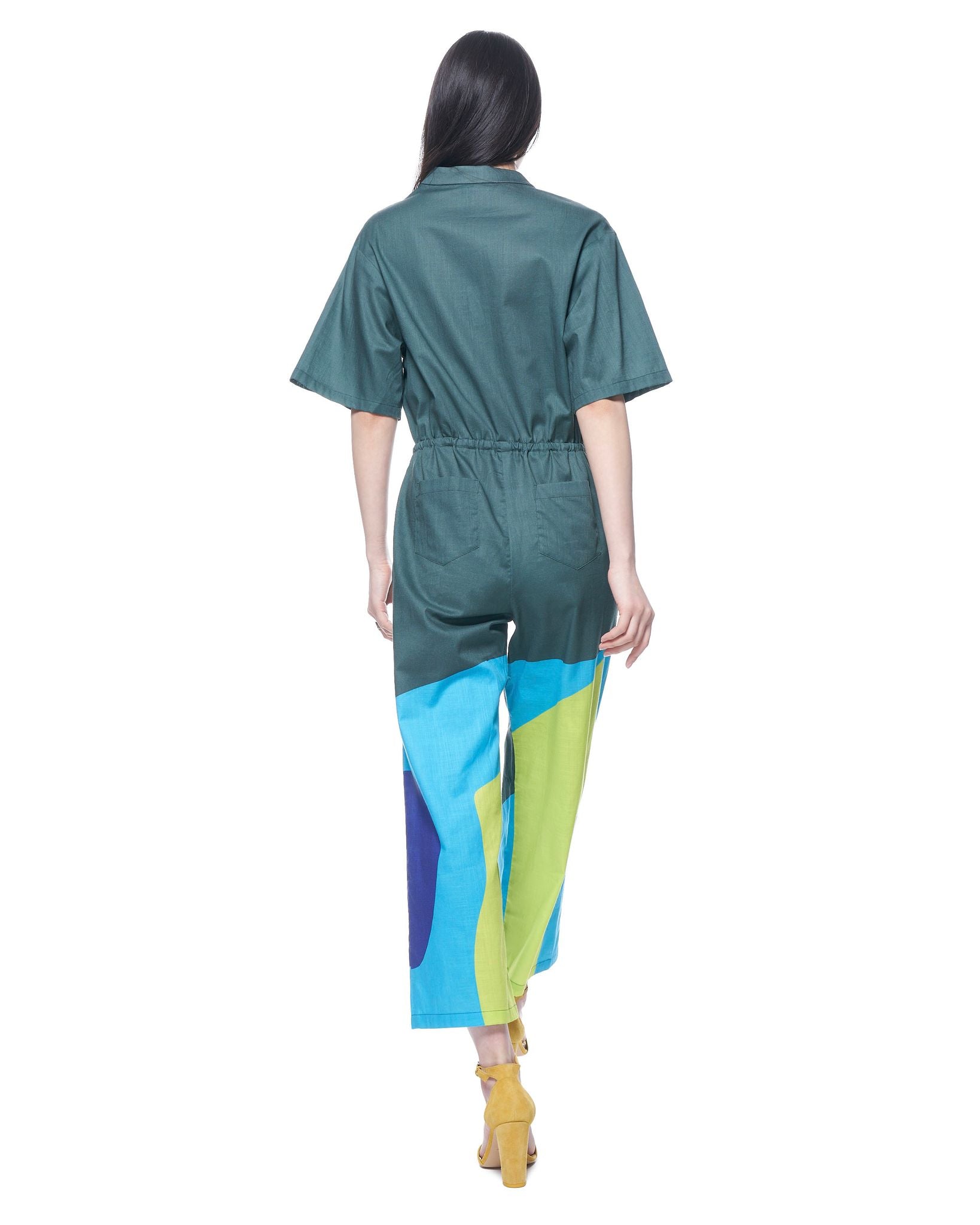 Issa Jumpsuit | Basil Cut Paper