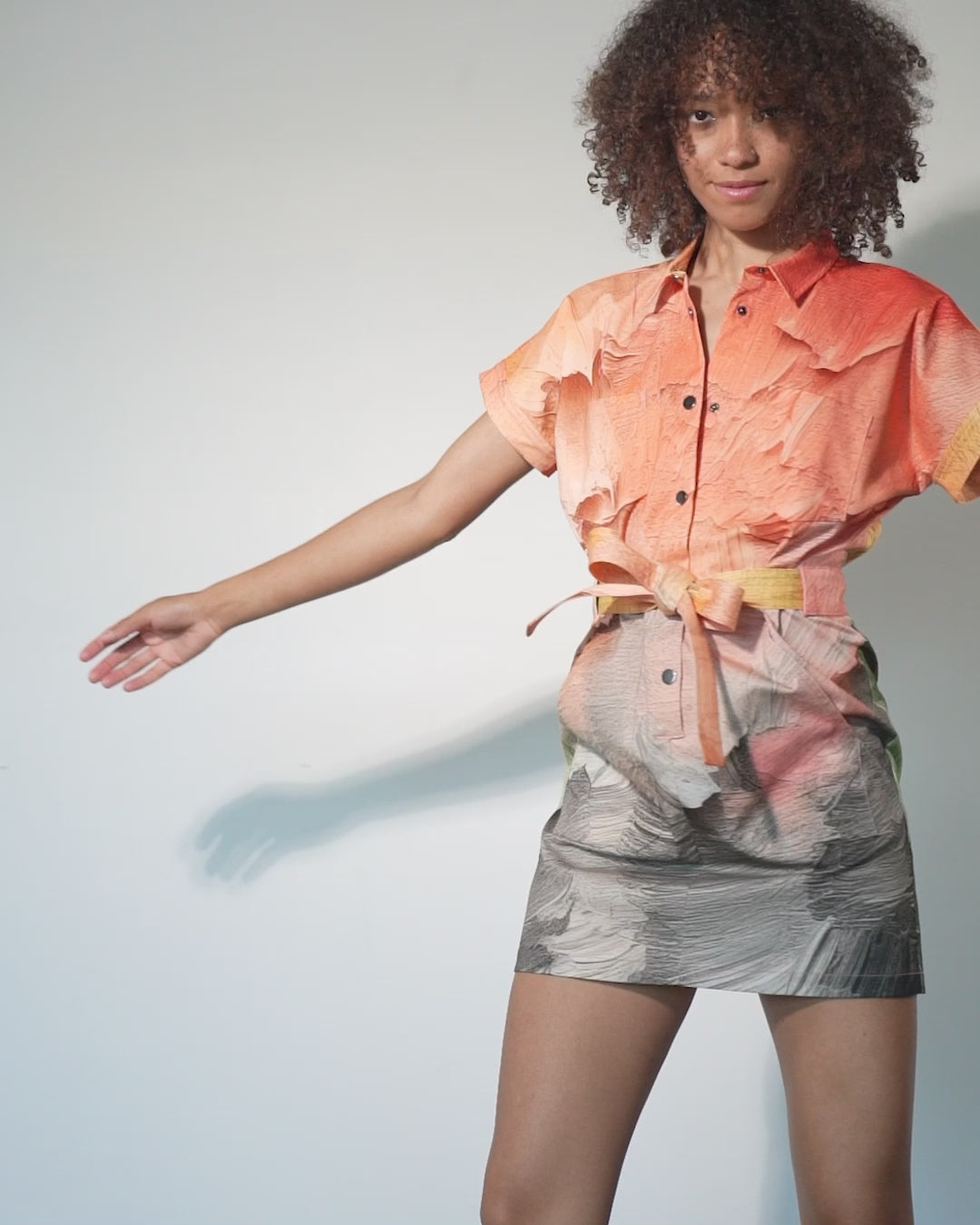 SS Dottie Cargo Dress | Acrylic Sherbert