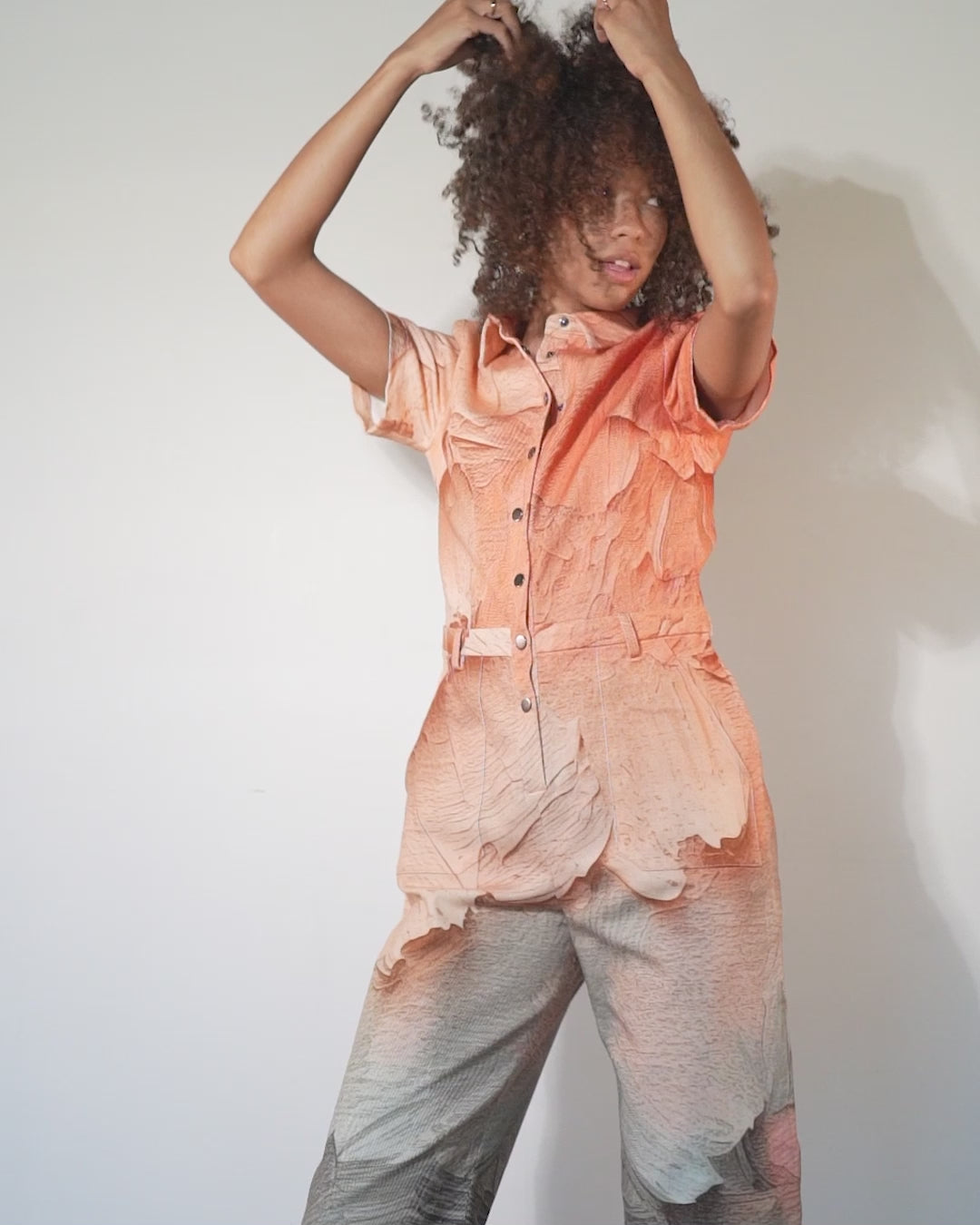 Heidi Jumpsuit | Acrylic Sherbert