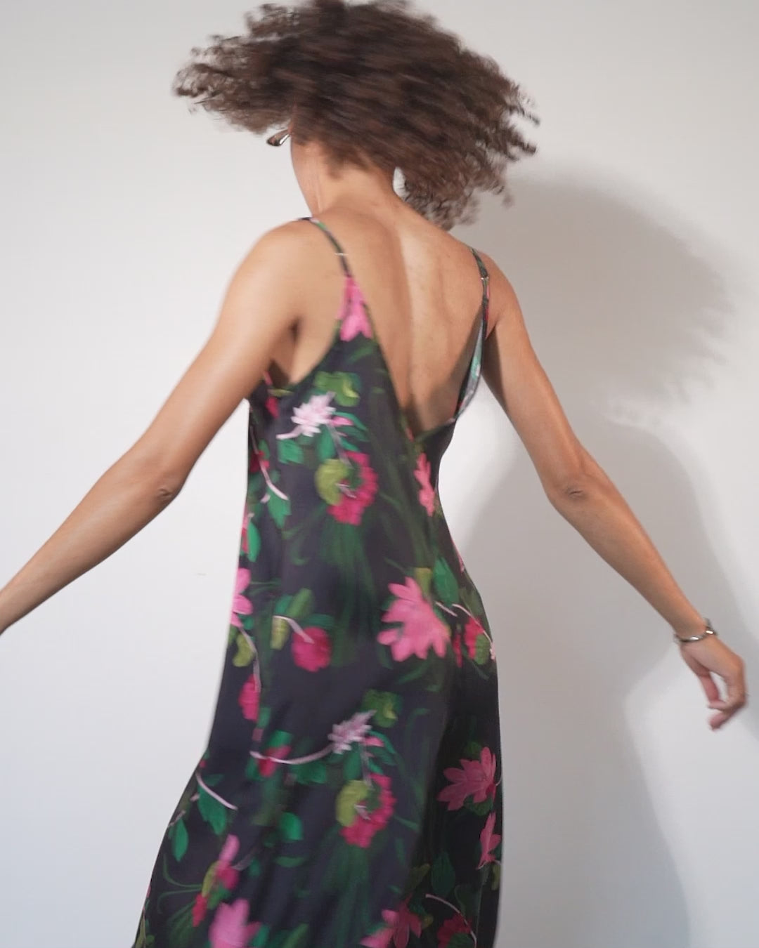 Anna Jumpsuit | Black Beach Florals