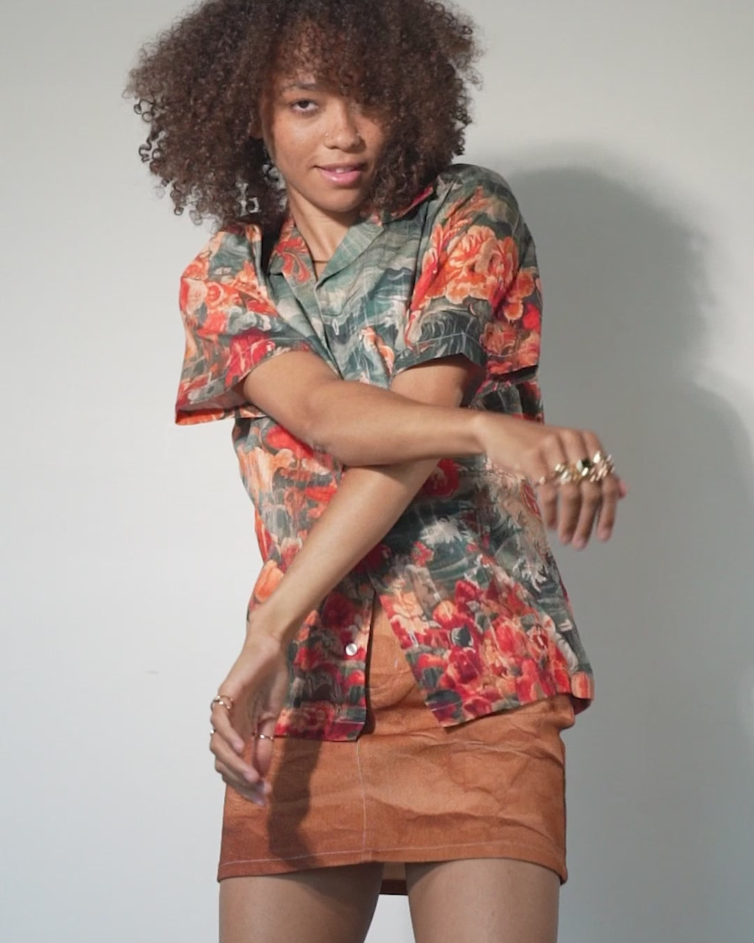 Noor Mini Skirt | Paper Bag