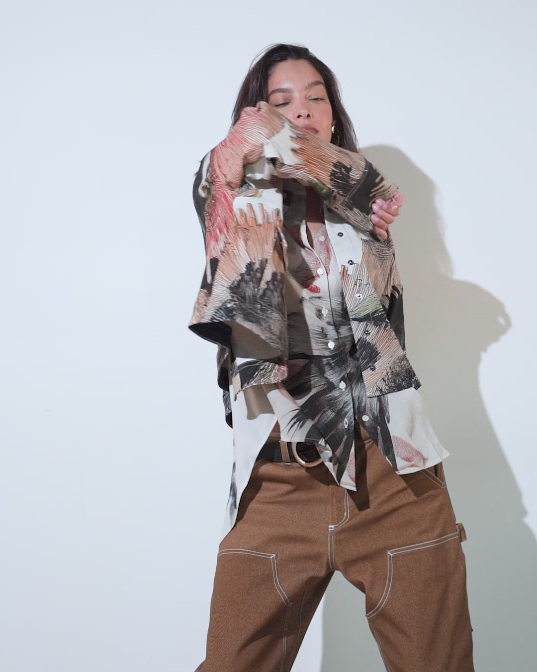 Mia Jacket | Paper Collage