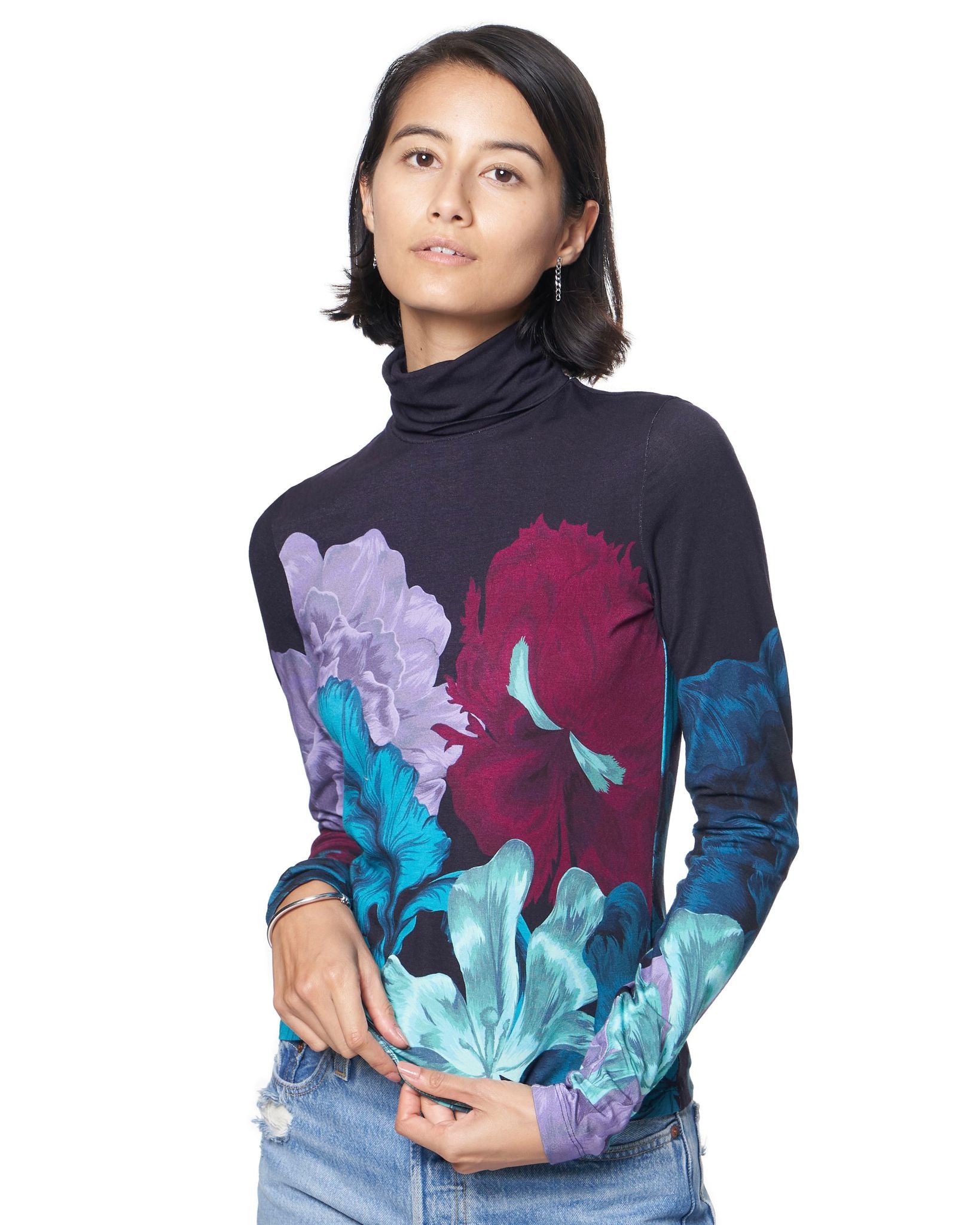 Turtleneck | Ocean Iris