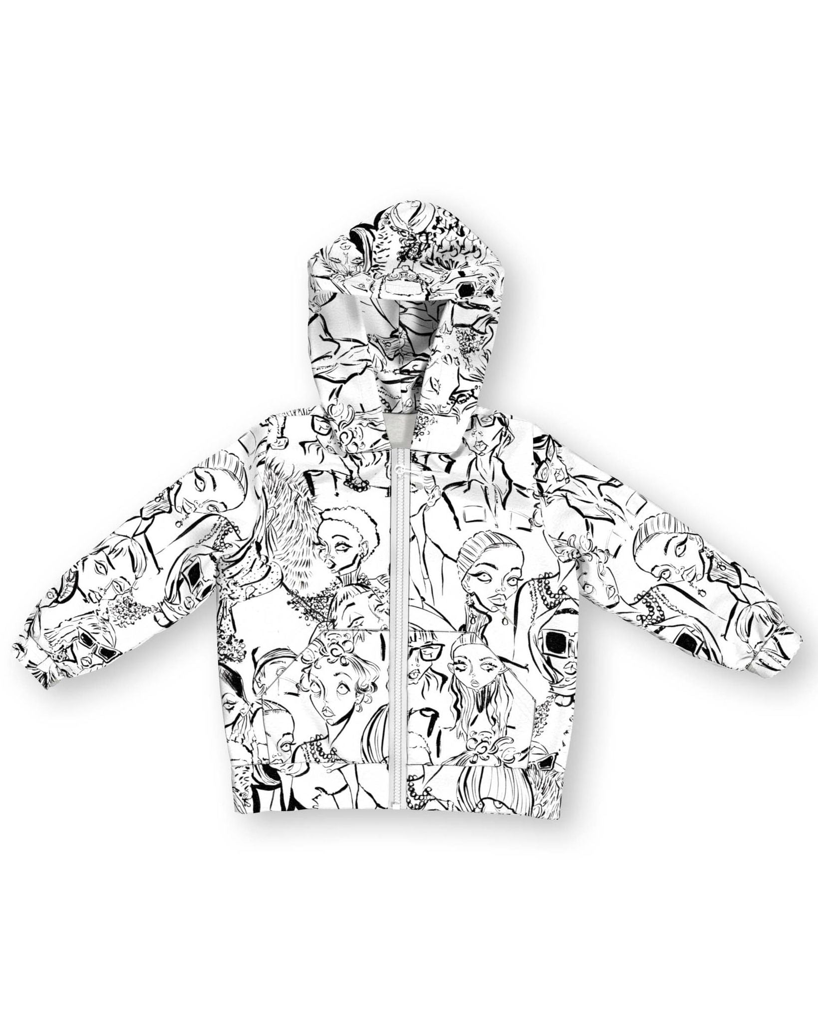 KID Zip Up Hoodie Sketchbook