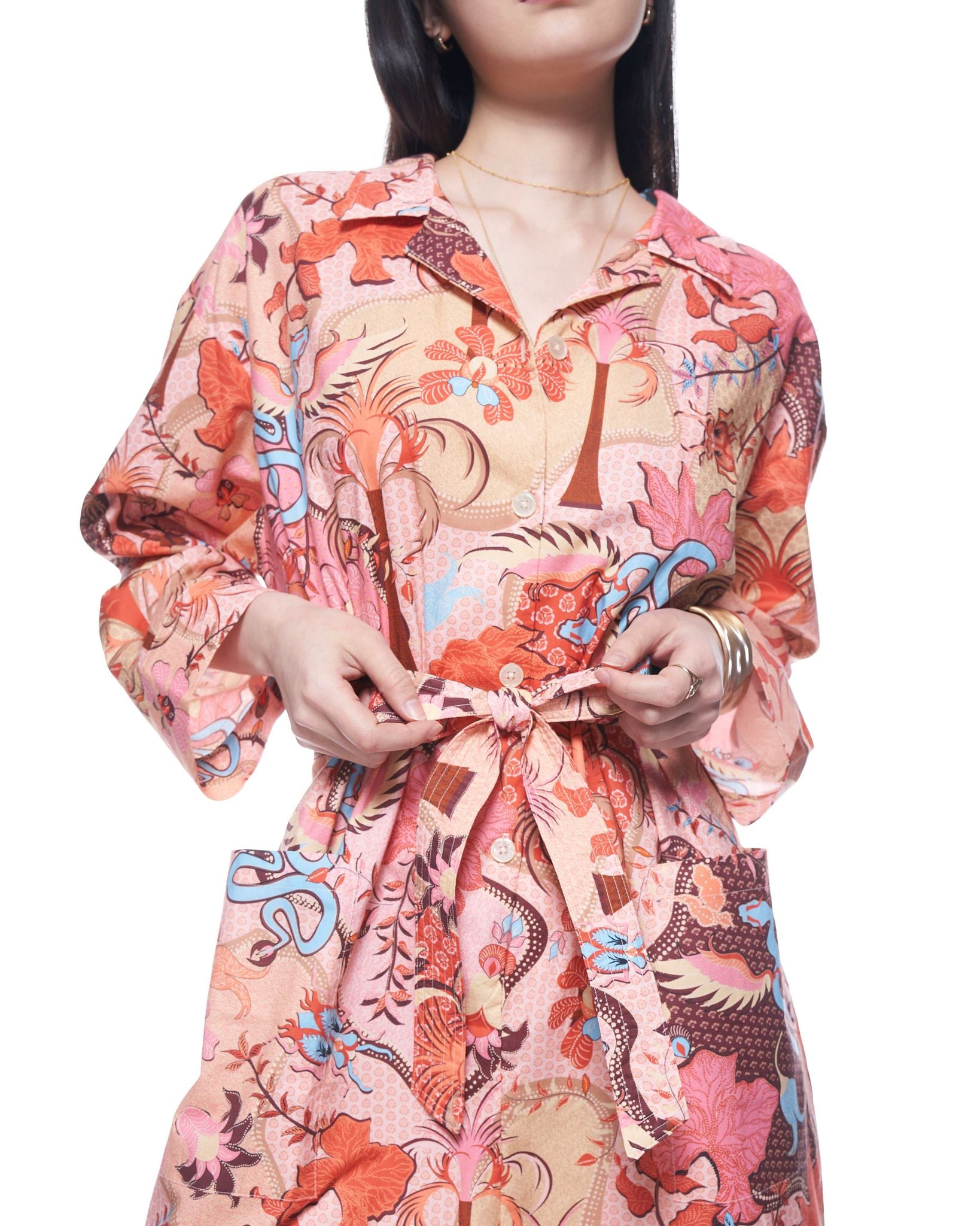 Harlow Jumpsuit | Sunrise Mosaic Jungle