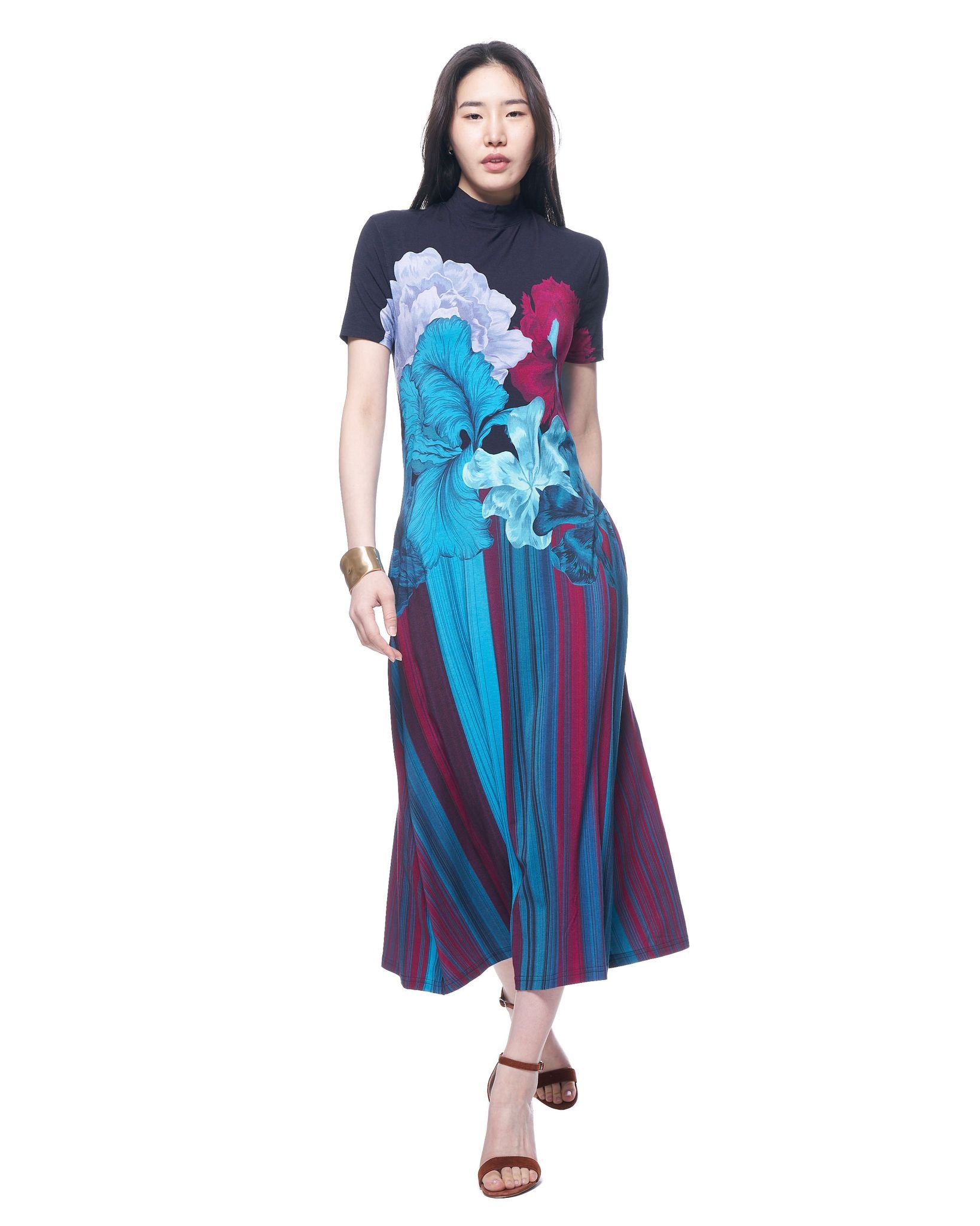 lola silk dress Long Lola Silk Charmeuse Dress In Alabaster 2