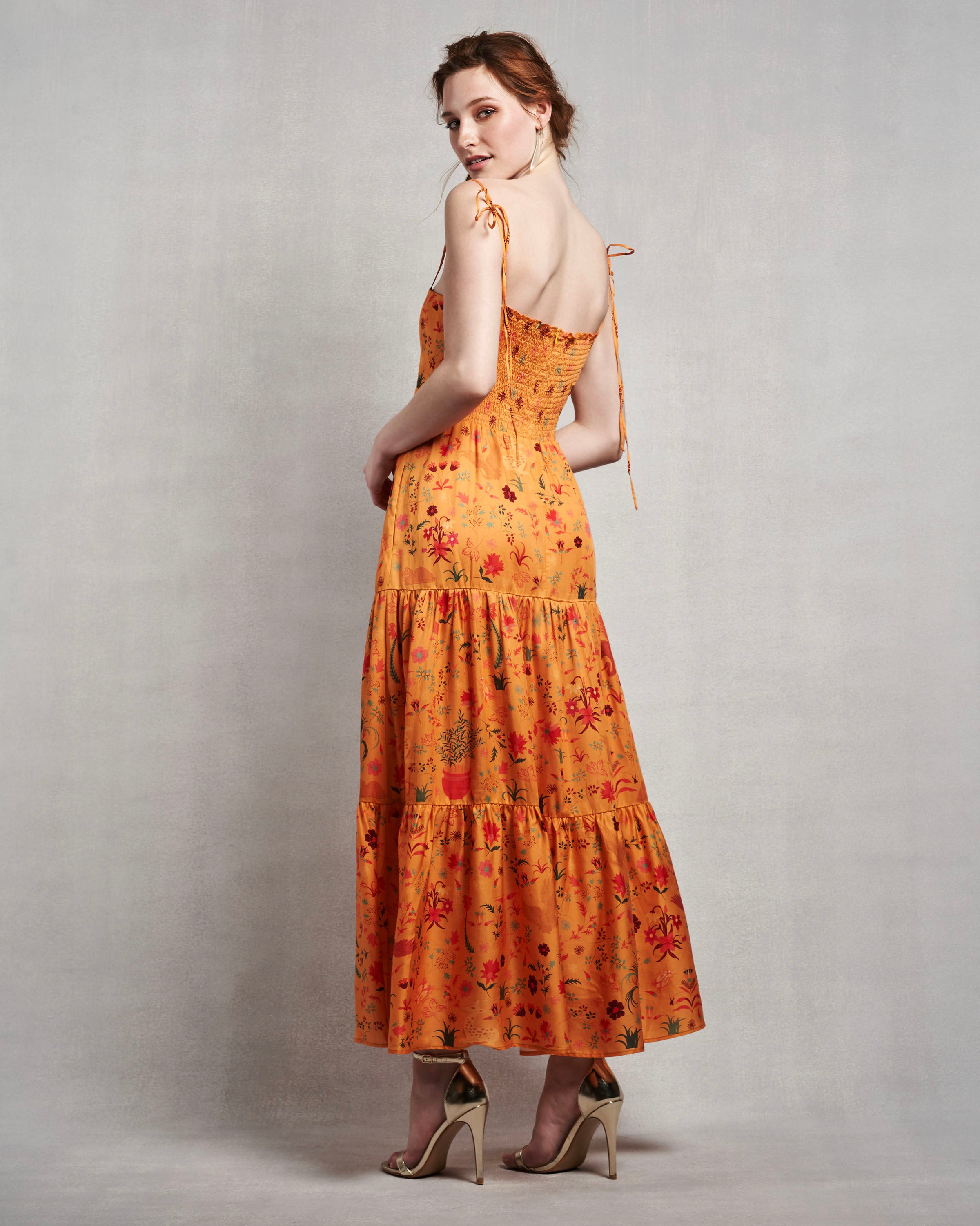 Tory Dress | Marigold Palampore