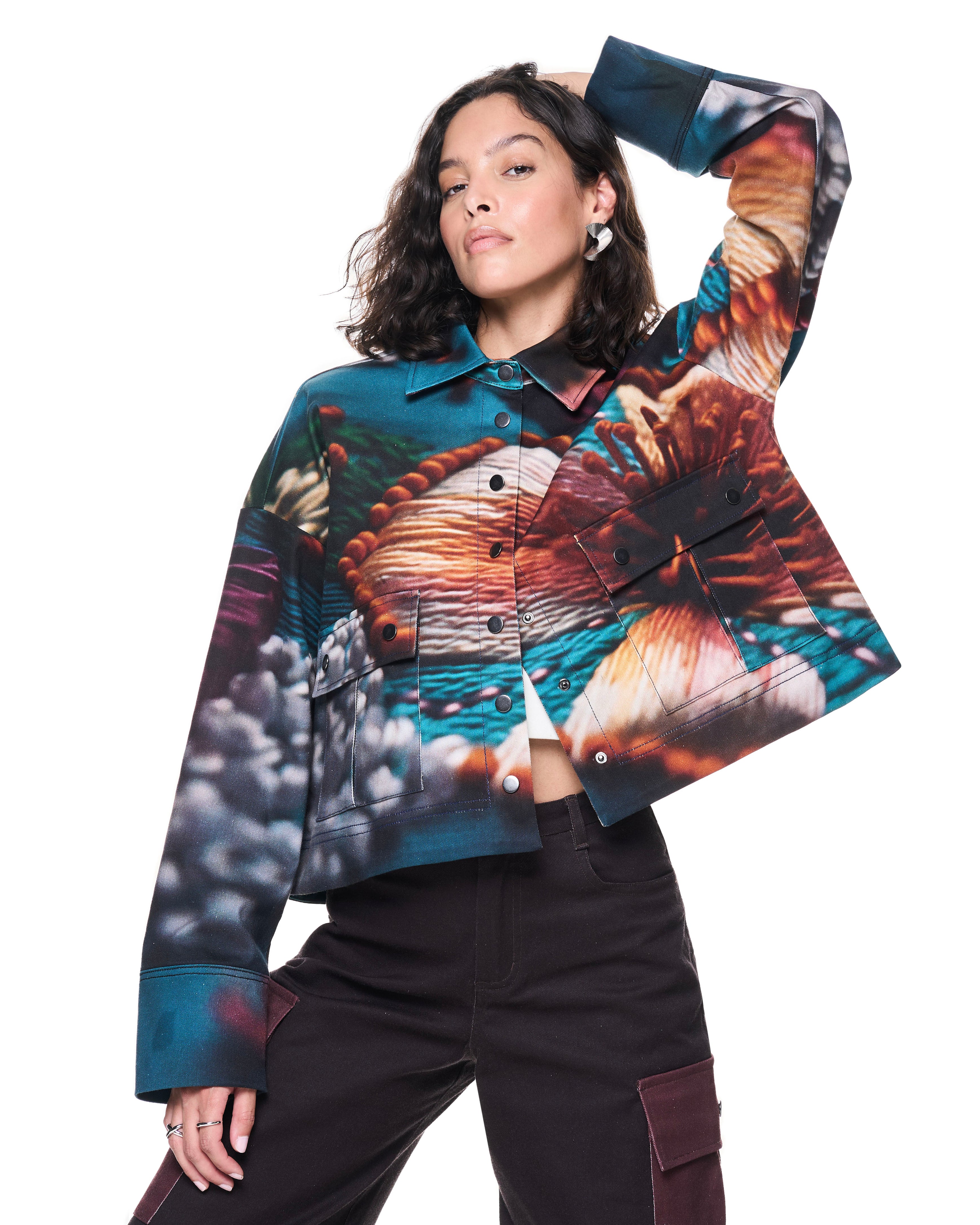 Mia Jacket | Cross Stitch Florals