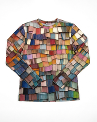 KID Long Sleeve Tee | Rainbow Squares