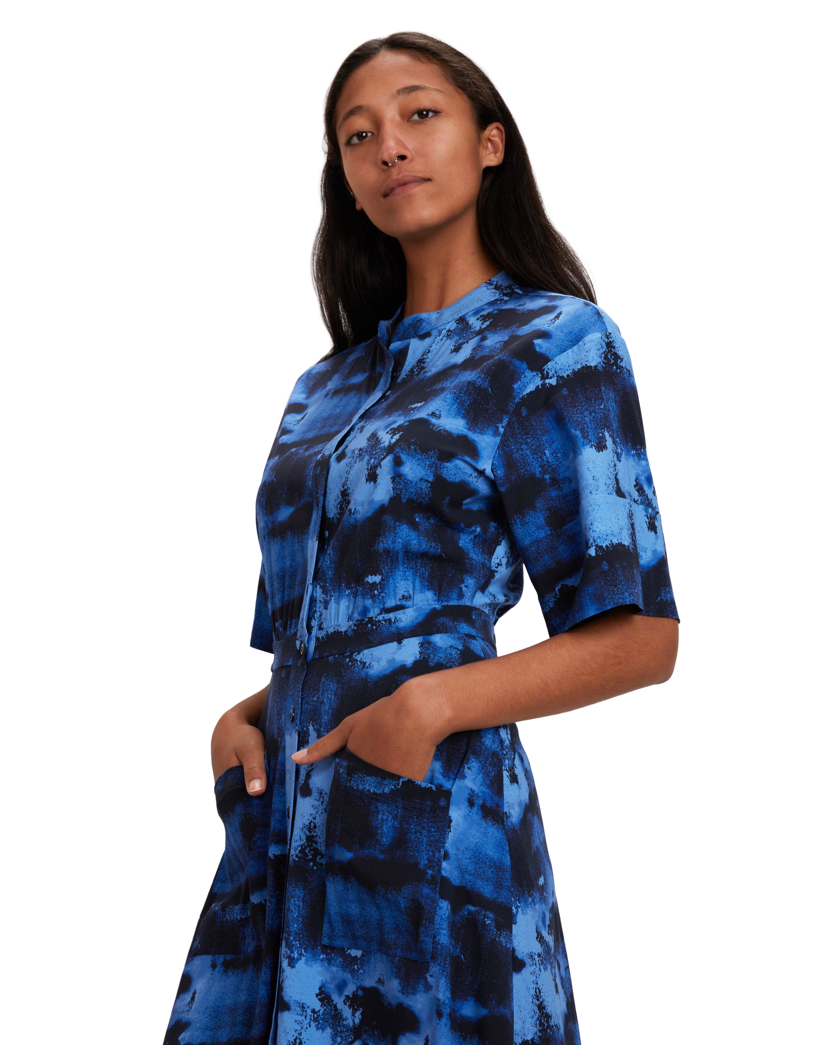 Cobie Shirtdress | Indigo Ink
