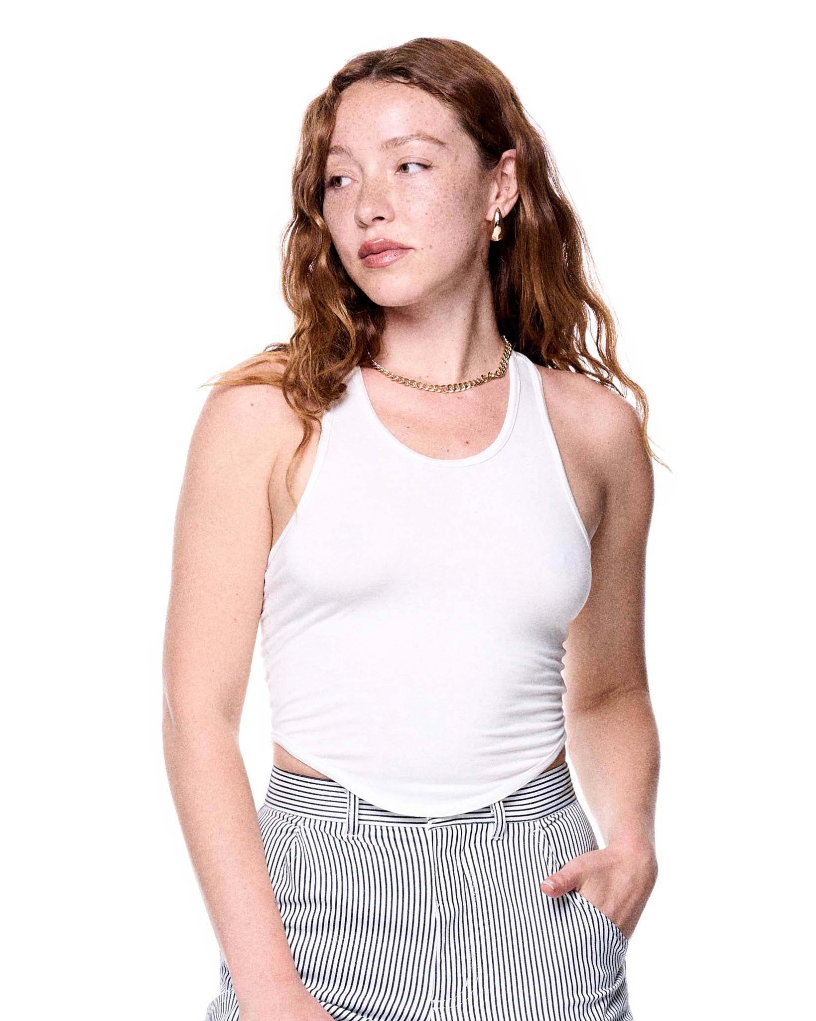 Kieli Tank | White