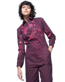 Alex Jumpsuit | Eggplant