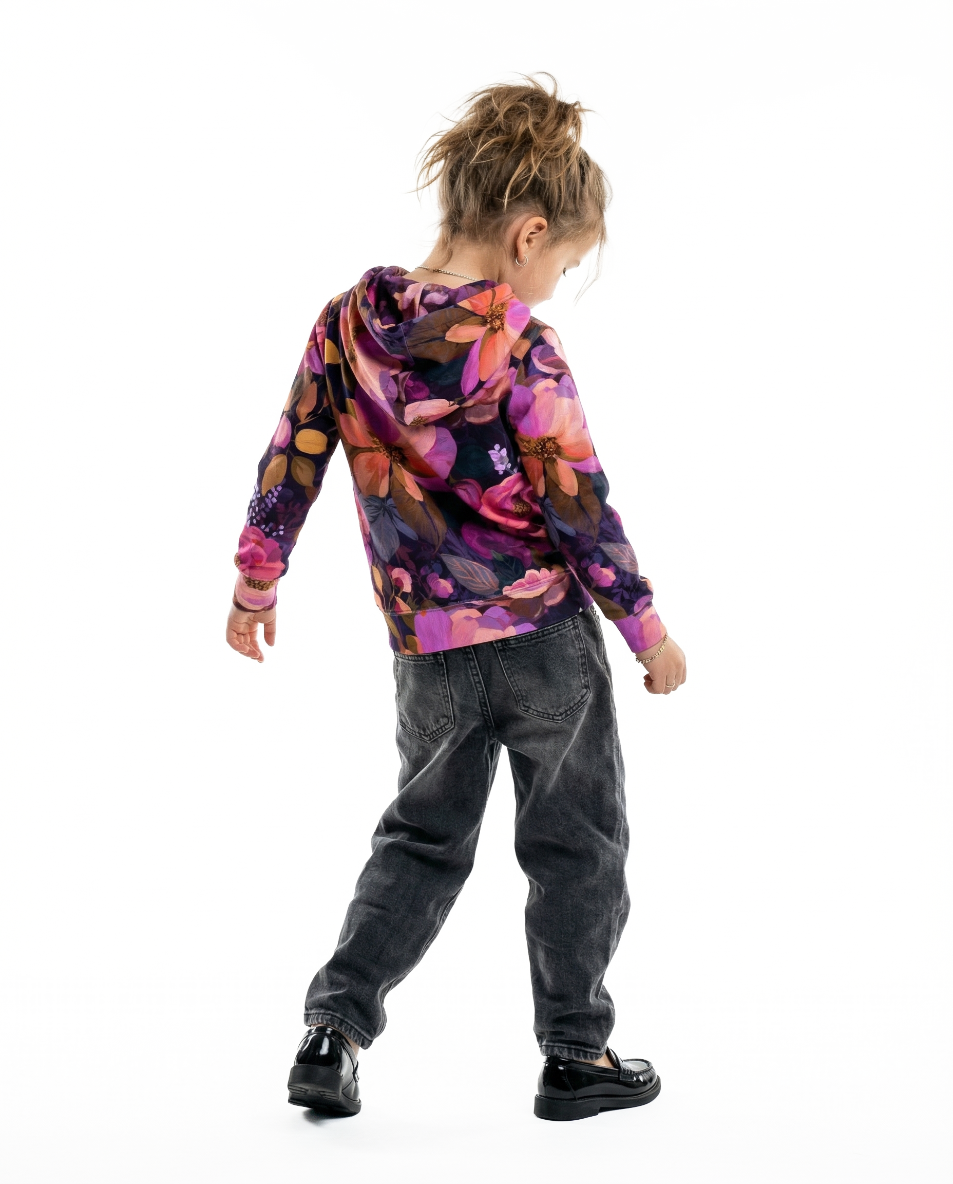 KID Hoodie | Powder Peonies