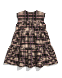KID Ruffle Dress | Nocturne Gingham