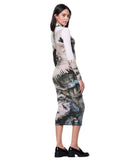 Natalie Dress | Paper Collage
