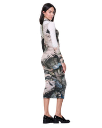 Natalie Dress | Paper Collage