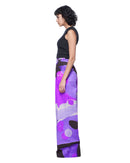 Leigh Trouser | Violet Paint All Over Me