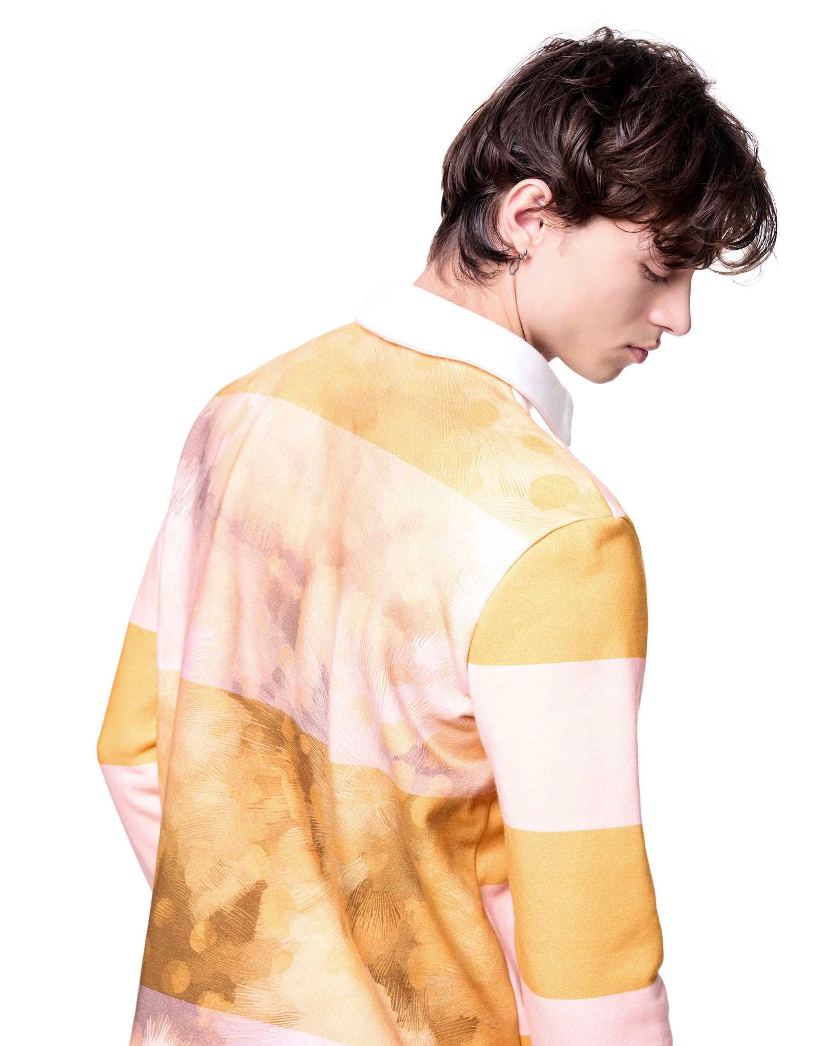 Kieran Rugby | Blush Dijon Stripe