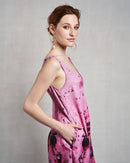 Laura Jumpsuit | Fuchsia Blooms