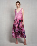 Laura Jumpsuit | Fuchsia Blooms