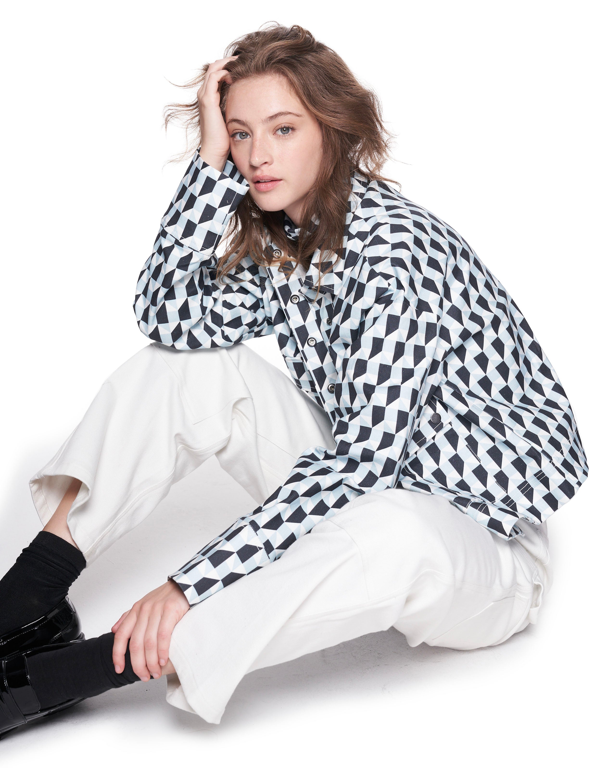 Mia Jacket | Midnight Geo