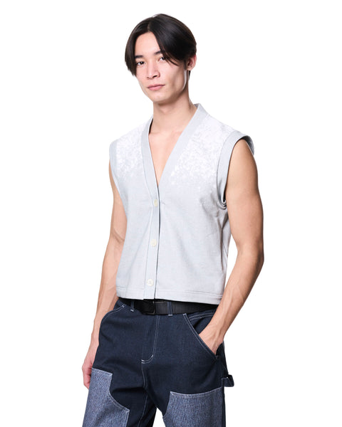 Kirby Vest | Splatter Heather Grey – THE KIT.