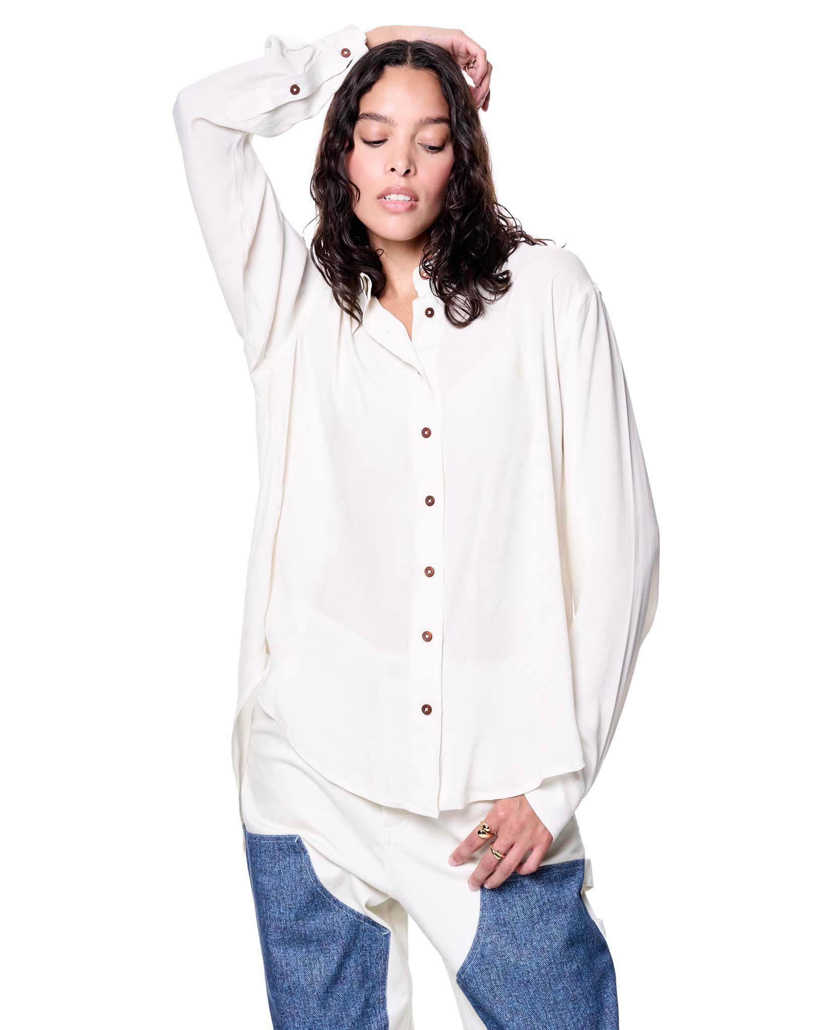 Annie Shirt | Ivory