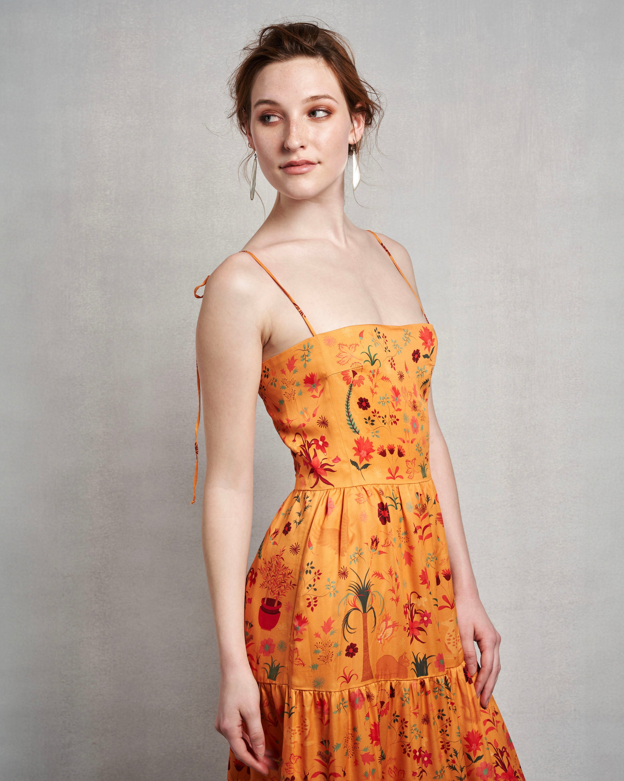 Tory Dress | Marigold Palampore