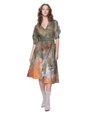 Sophia Dress | Olive Mural