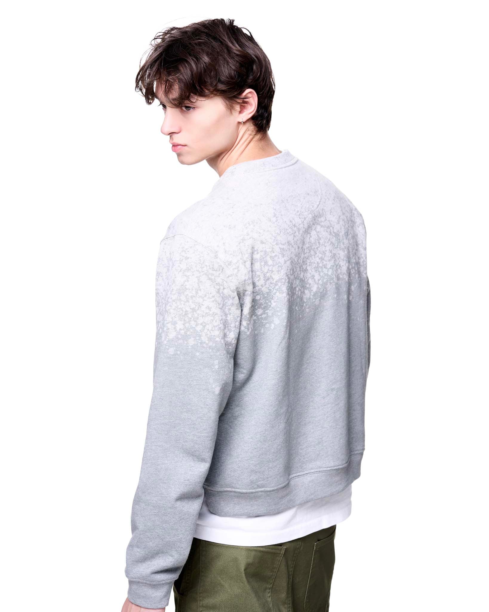 Kyle Sweatshirt | Splatter Heather Grey
