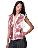 Kirby Vest | Brick Toile