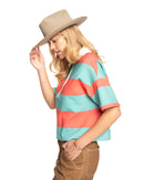 Rugby Shirt | Cotton Candy Stripe
