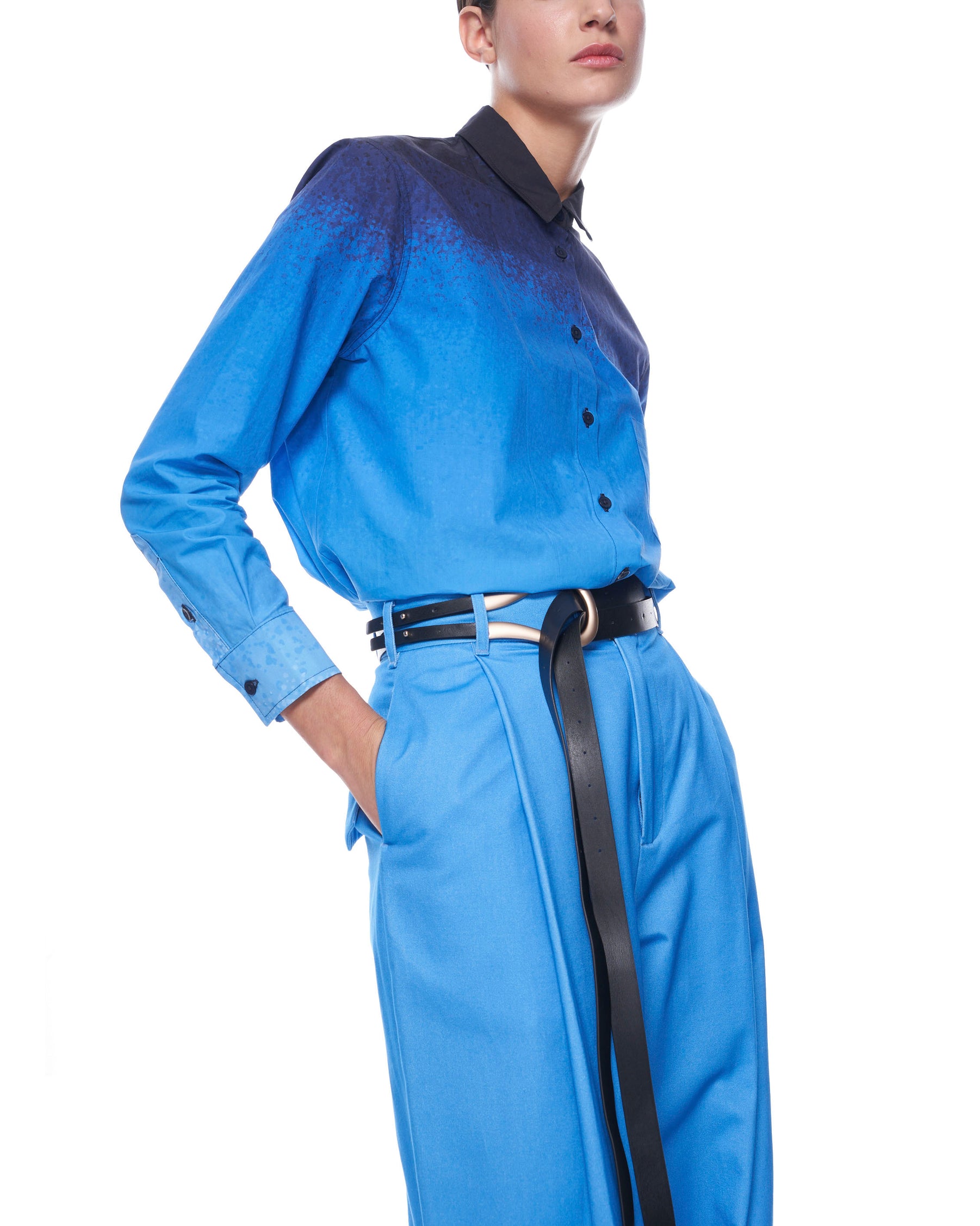 Leigh Trouser | Cornflower