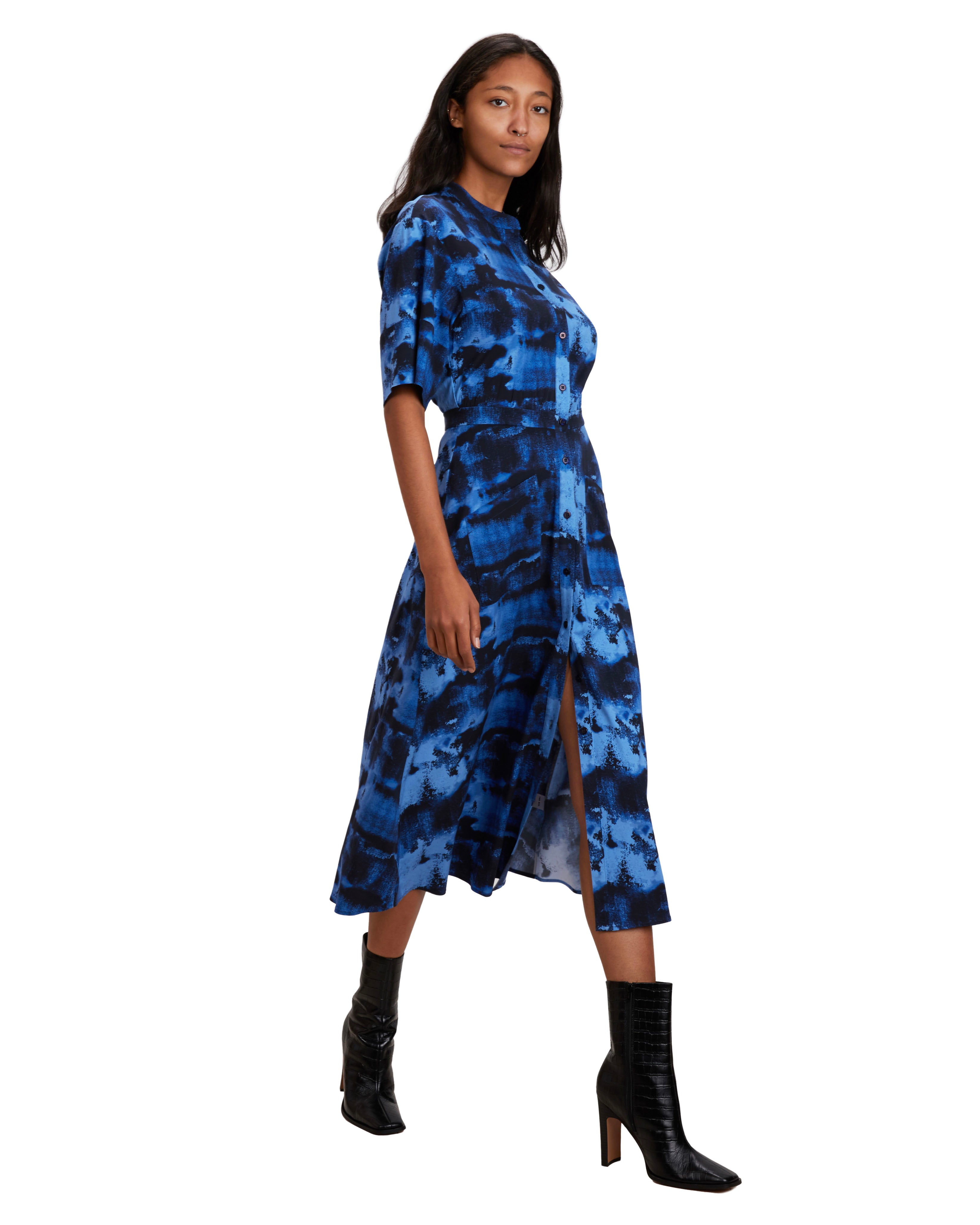 Cobie Shirtdress | Indigo Ink