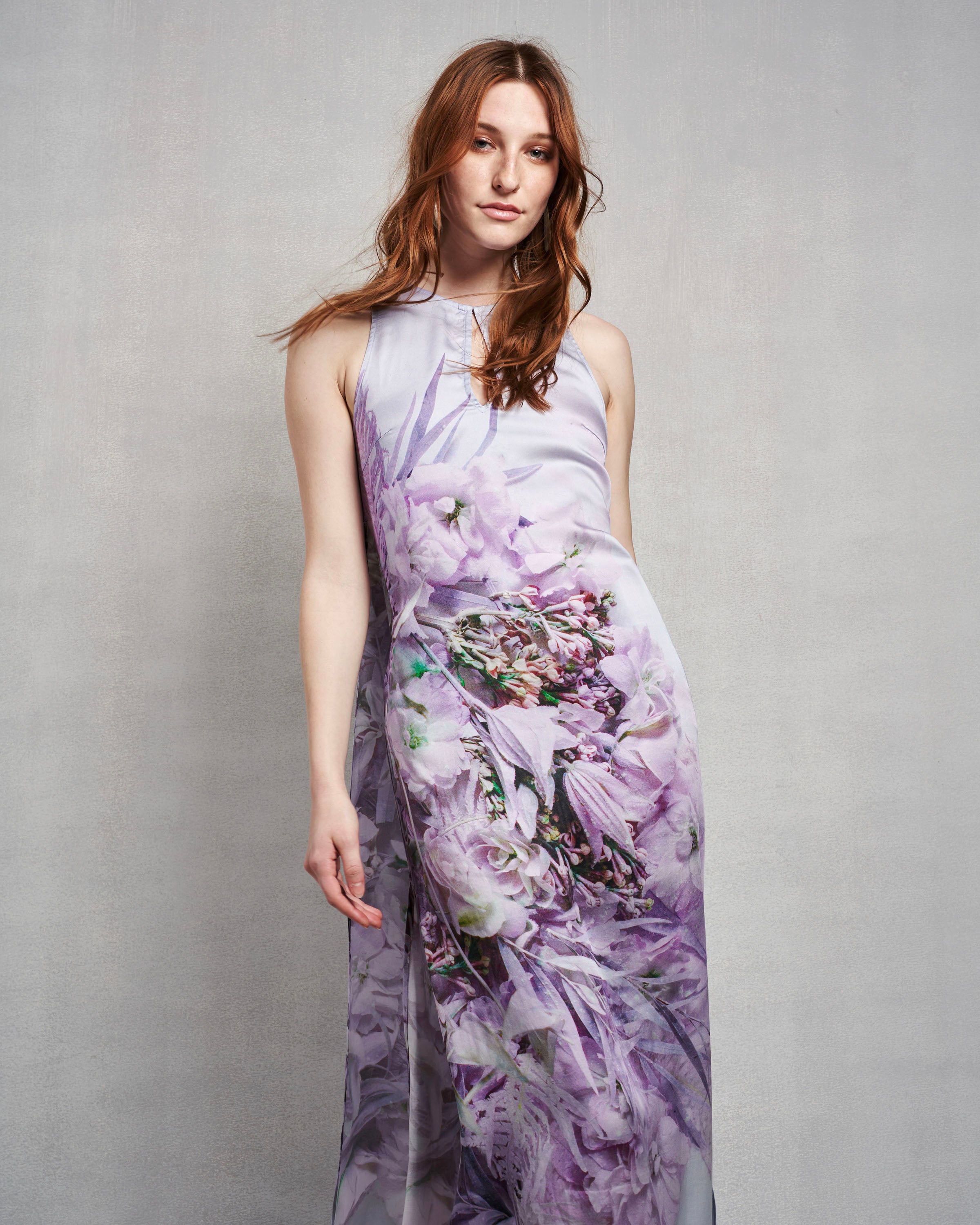 Dani Dress | Lilac Bouquet