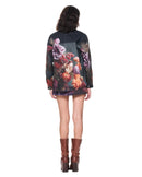 Painter's Jacket | Stormy Blossoms