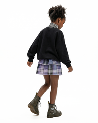 KID Ruffle Skirt | Huckleberry Plaid