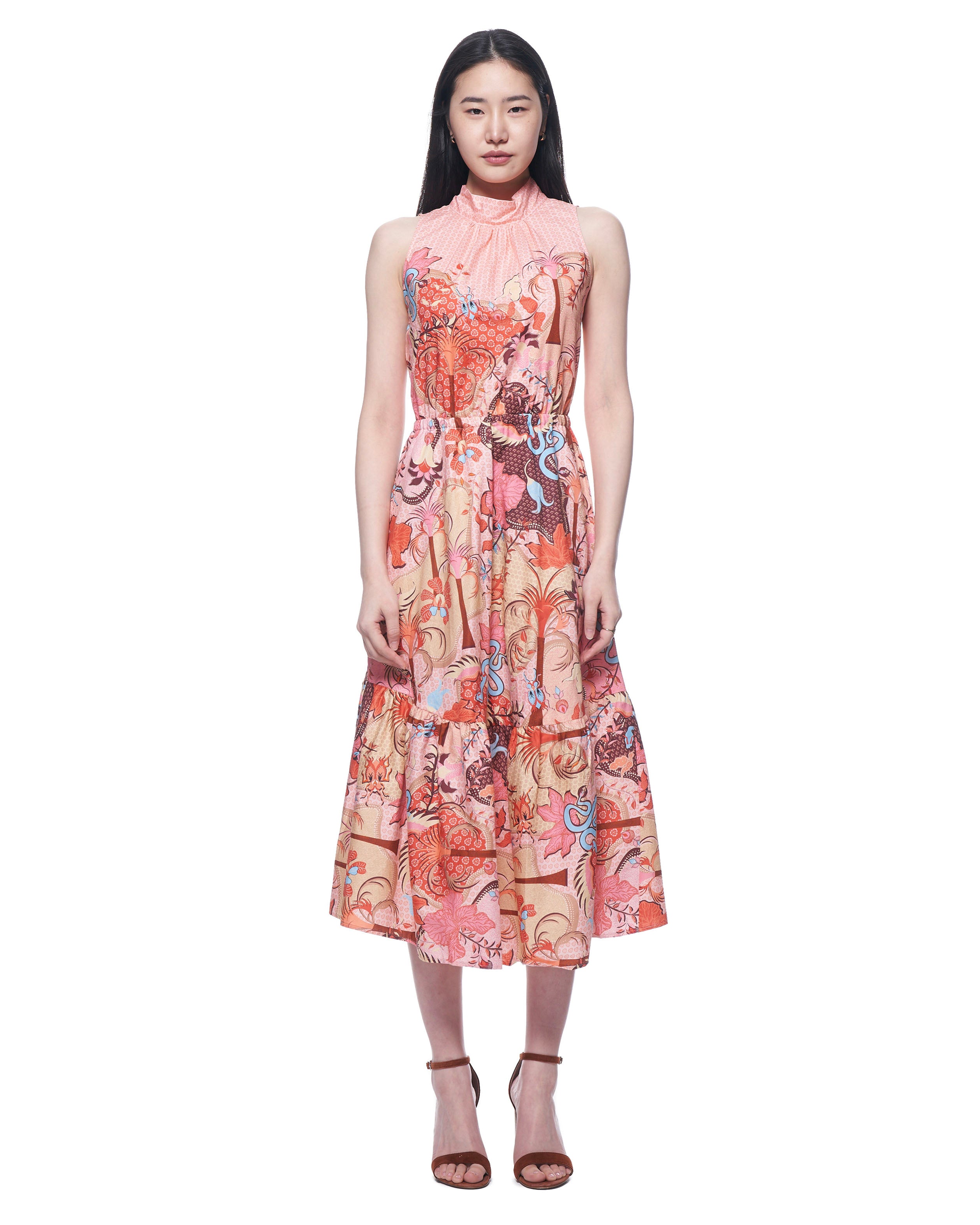 Jia Dress | Sunrise Mosaic Jungle