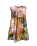 KID Ruffle Dress | Smoke Petal