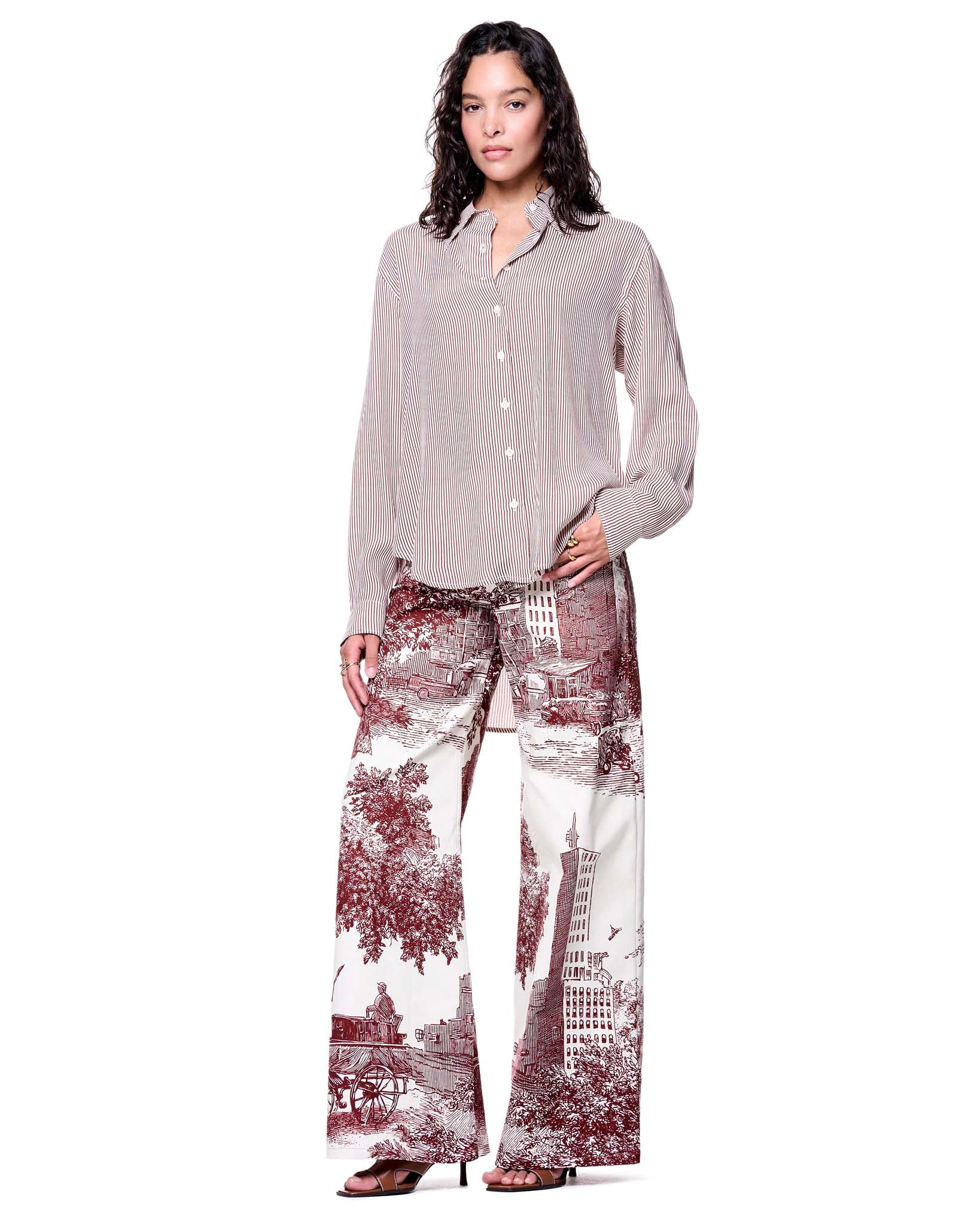 Nicole Jeans | Brick Toile