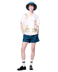 Daniel Camp Shirt | White Sunflower