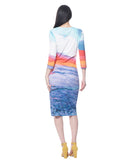 Gisella Dress | Sunset Landscape